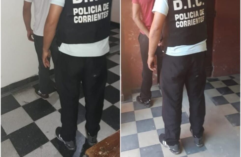Detuvieron a dos personas vinculadas a un robo