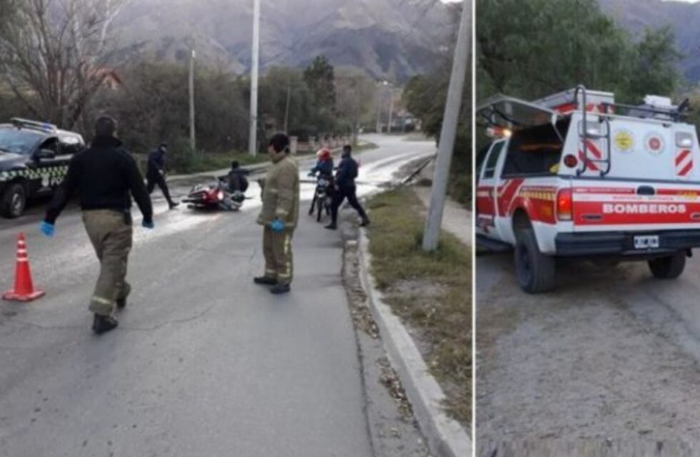 Por congelamiento, más de diez motociclistas se accidentaron