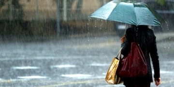 Fuertes lluvias en Resistencia