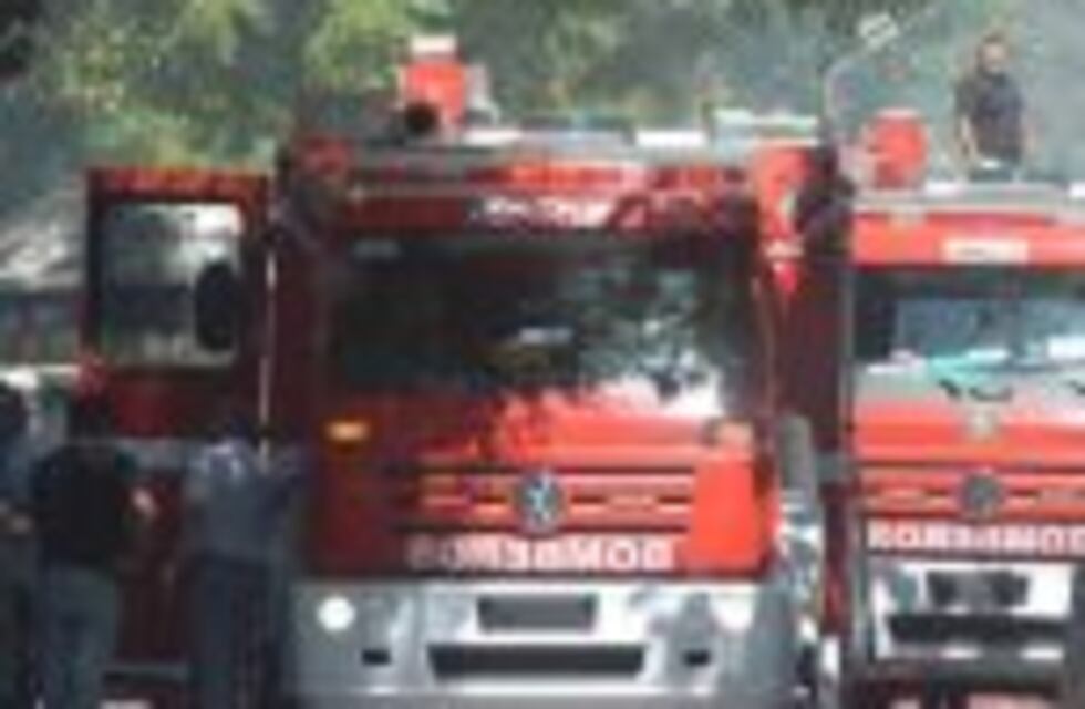 Se incendió la sucursal del Banco Nación en la Quinta Sección