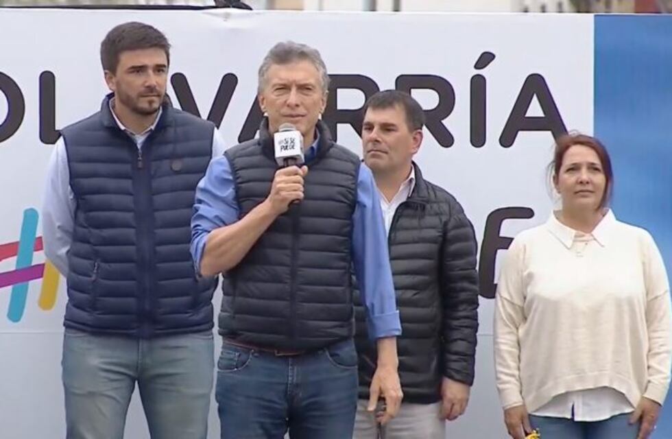El chiste de Macri en Olavarría: "Hay gato para rato"