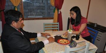 Juan Carlos Arcando y Yanina Delgado