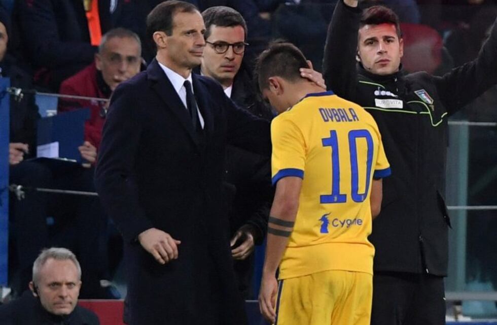 Paulo Dybala sufrió una lesión en la victoria de la Juventus