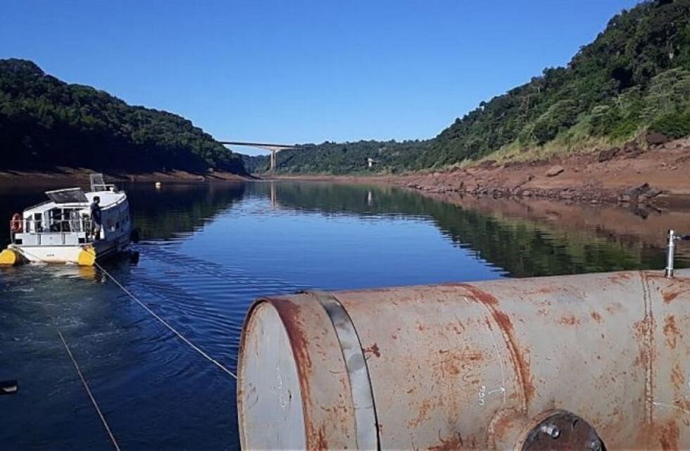 Terminaron de instalar bombas para extraer agua del río Iguazú