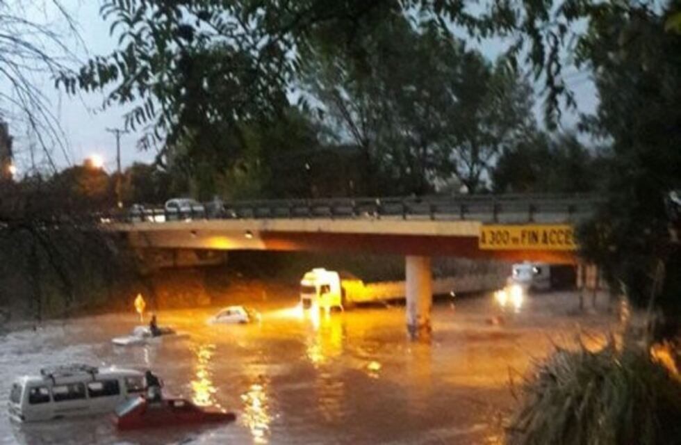 Fotos y videos del desastre que dejó la tormenta en Mendoza