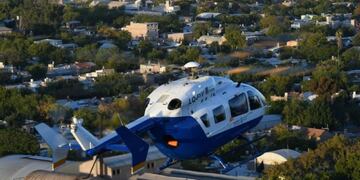 Helicóptero policía de Mendoza
