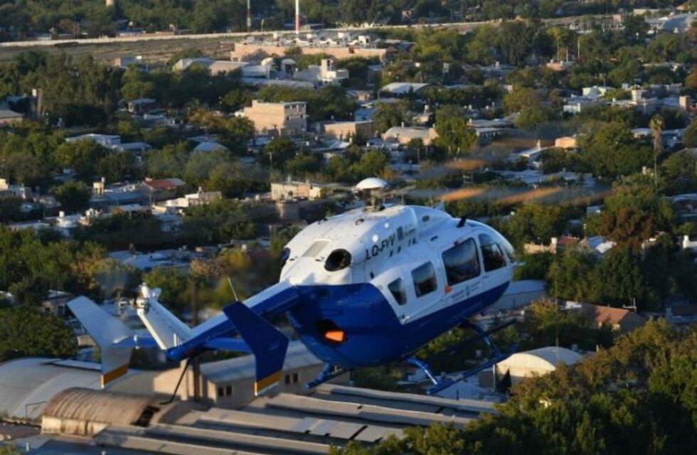 La Policía de Mendoza cuenta nuevamente con tres helicópteros para operar