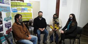 La Defensoría del Pueblo de Oberá acompañó a los vecinos para las negociaciones\u002E