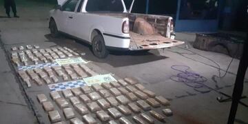 Cayó en Federación con 112 paquetes de marihuana