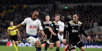 Ajax superó 1-0 a Tottenham en Inglaterra por la ida de las semifinales de la Champions\u002E (EFE)