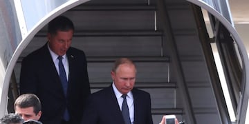 Vladimir Putin llegó a Buenos Aires para participar del G20 (Foto: Martin Acosta/REUTERS)