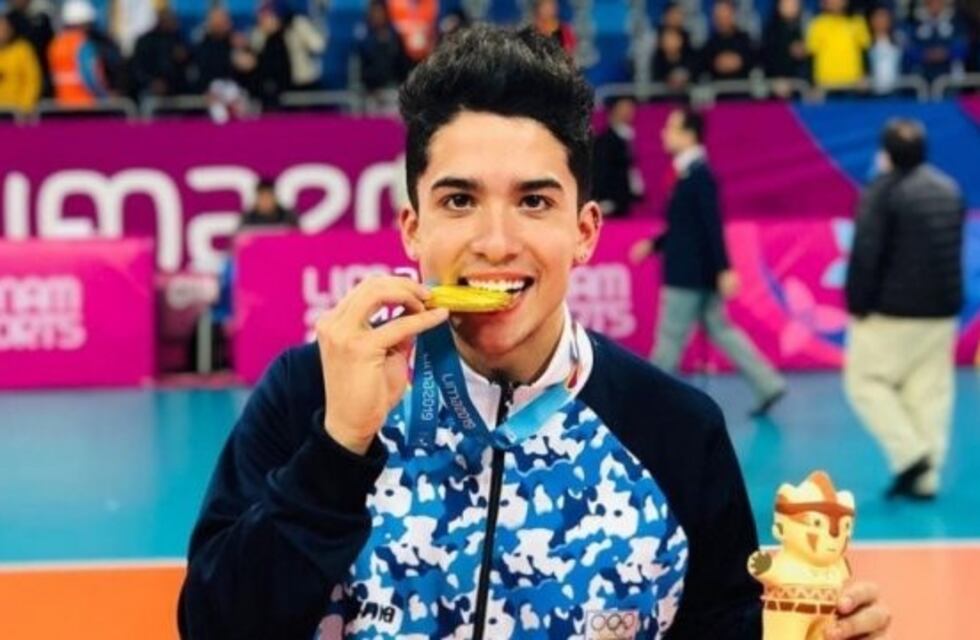 El voleibolista Matías Sánchez, el "Deportista del Año" en San Juan