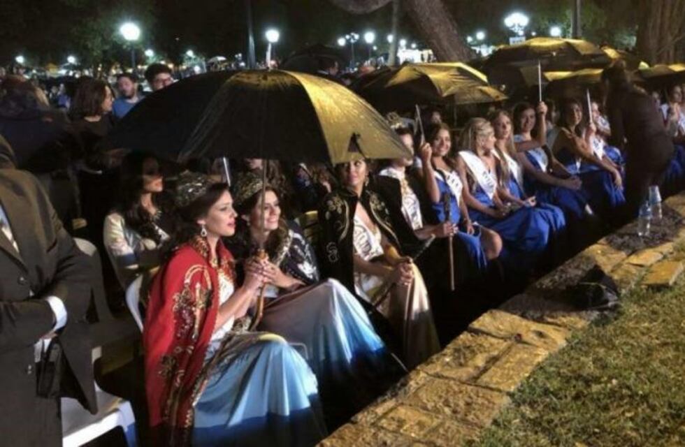 Por la lluvia suspendieron la Vendimia de Capital