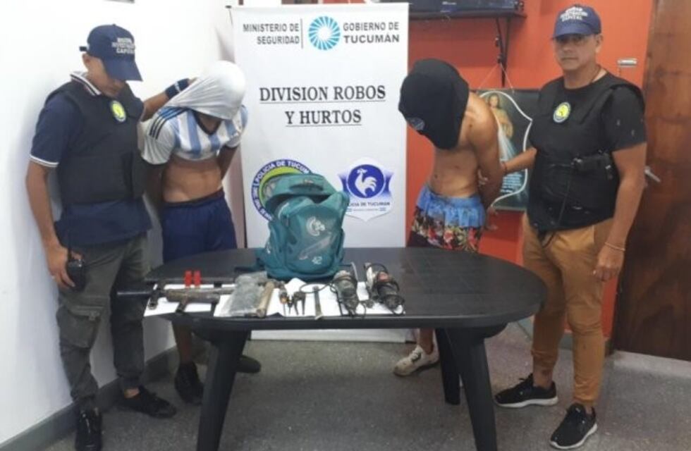 Dos menores de edad fueron detenidos tras robar una propiedad en Monteros