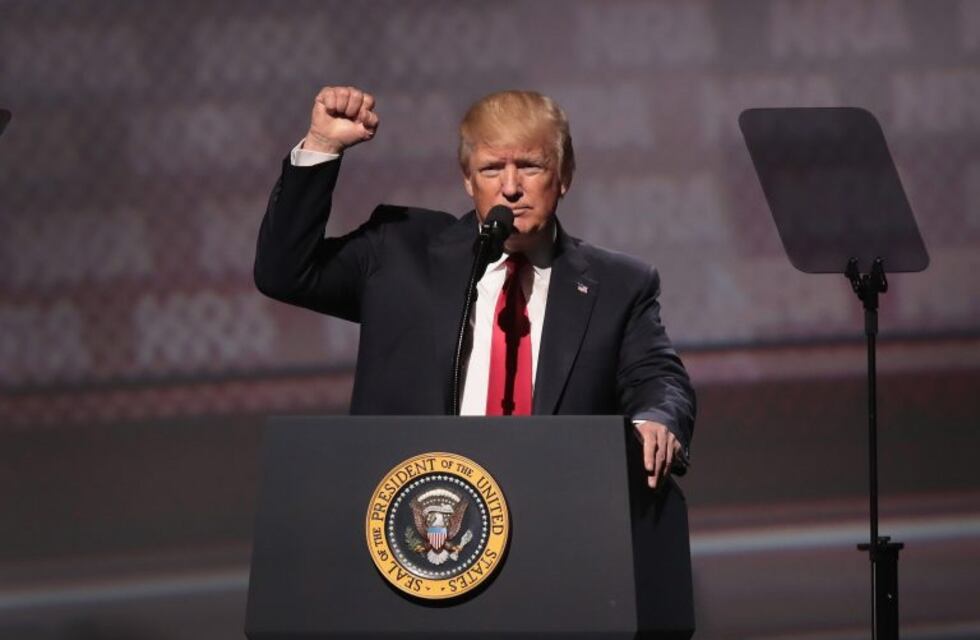 Trump a la Asociación del Rifle: "Tienen un verdadero amigo en la Casa Blanca"