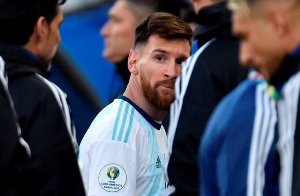 La reacción de Lionel Messi tras la dura sanción de la Conmebol