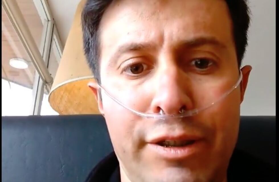 Carlos Paz: sigue buscando su mochila robada pero le regalaron un oxímetro