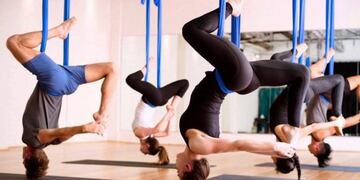 Yoga en Tela (Foto: Web)