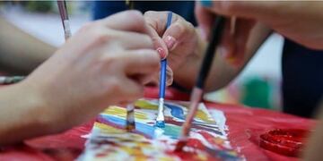 Talleres de verano en el Jardín del Zazpe (Prensa Municipalidad de Rafaela)