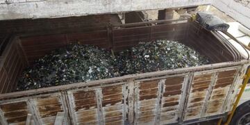 Más de 8 mil kilos de vidrio reciclaron en La Cumbre\u002E (Foto: Facebook / Municipalidad La Cumbre)\u002E