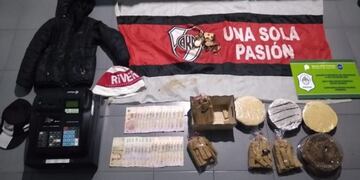 Hinchas de River fueron detenidos por robar una panadería