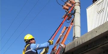 La empresa también hizo tareas de mantenimiento durante la jornada en una parte de la zona sur\u002E