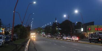 Nuevas luminarias Led en Carlos Paz