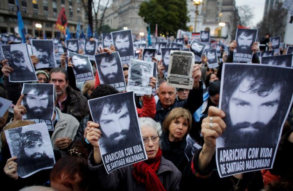 Caso Maldonado: organismos de DDHH pidieron que "la Justicia se saque la venda de los ojos"