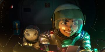 ACOMPAÑA CRÓNICA EE\u002EUU\u002E CINE / USA4551\u002E LOS ÁNGELES (CA, EEUU), 20/10/2020\u002E- Fotograma cedido por Netflix donde aparecen los personajes Fei Fei (d) y el conejo Bungee (i), durante una escena de la película de animación \