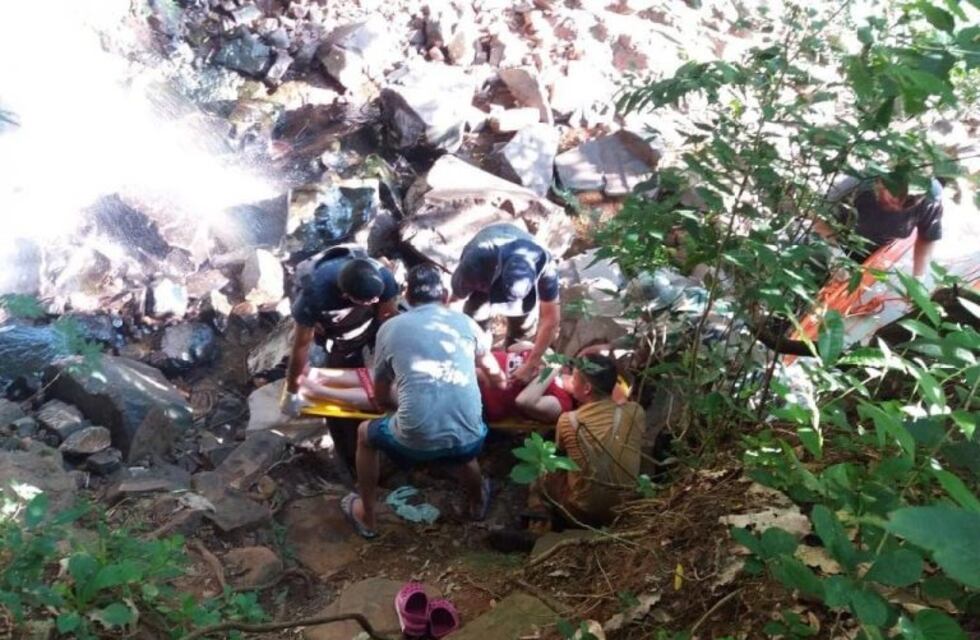 Otra turista cayó en el Salto Mariposa, donde en noviembre falleció un cordobés