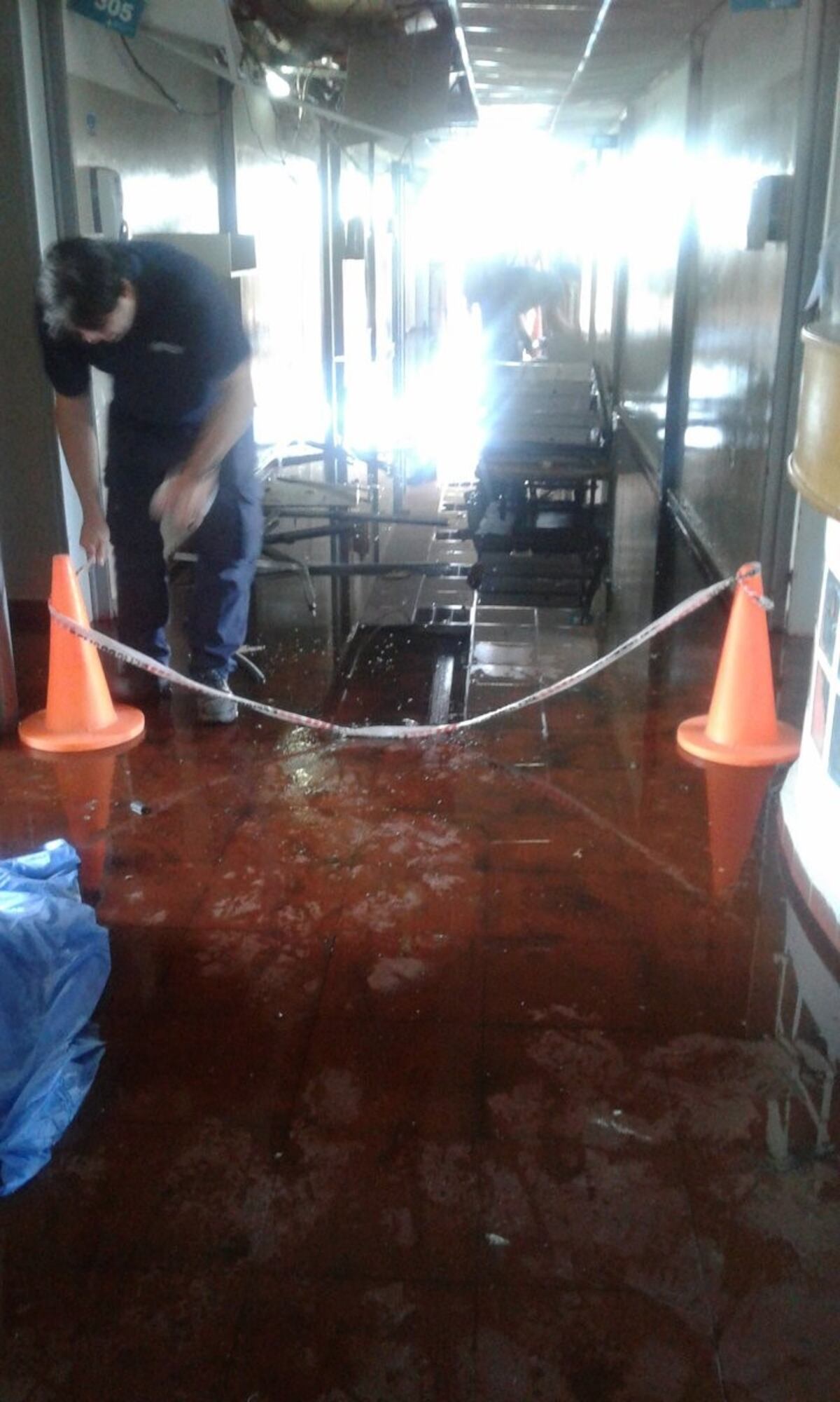 El Hospital Ferreyra sufrió un buen susto\u002E