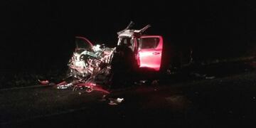 El violento choque ocurrió sobre la Ruta 34 cerca de Rafaela\u002E (APSV)
