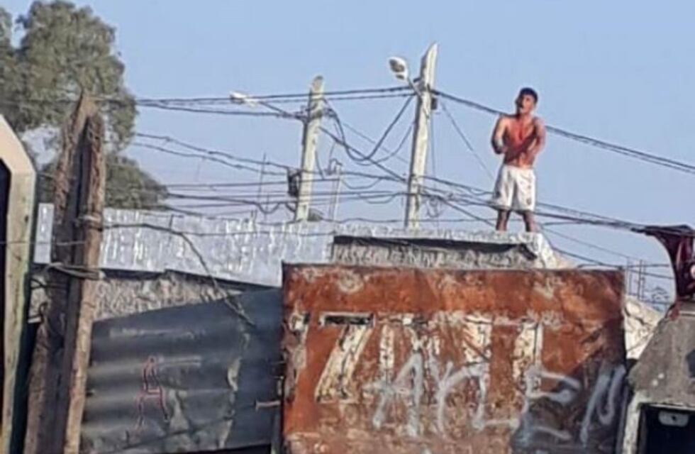 Un joven se autolesionó para evitar que lo detenga la Policía