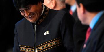El presidente boliviano en la Cumbre del Mercosur\u002E