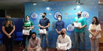 Entidades deportivas de Montecarlo recibieron Deporbonos para recaudar fondos