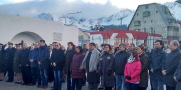 TDF Vicegobernador en acto