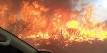 Incendios en Ambul, noviembre de 2020