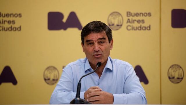 El ministro de Salud porteño, Fernán Quirós. (Prensa GCBA)