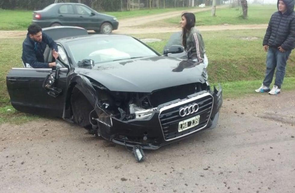 El hermano de Messi protagonizó un choque contra un camión en Pueblo Esther