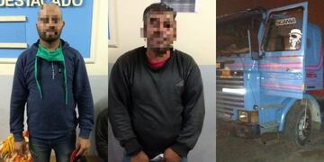 Escondían más de tres millones de pesos en hojas de coca en un camión