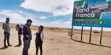Futuro emplazamiento de la zona franca de La Quiaca, Jujuy