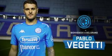 Pablo Vegetti en Belgrano\u002E