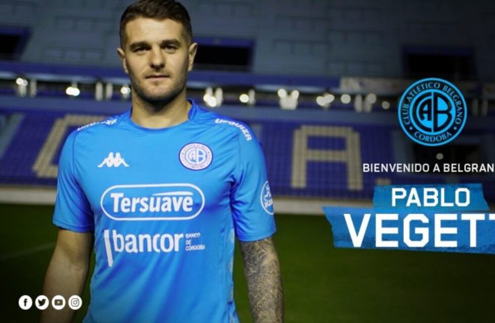 Confirmaron a Pablo Vegetti como nuevo refuerzo de Belgrano