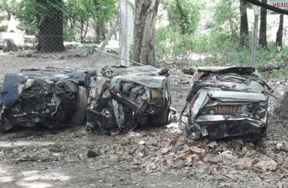 Así de chiquitos quedaron los autos de un depósito judicial de Córdoba