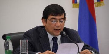 Joaquín Losada en la inauguración de las sesiones ordinarias del Concejo Deliberante\u002E (MisionesOnline)