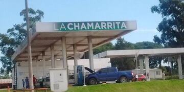 Estación de servício (robo)\nCrédito: LaPirámide