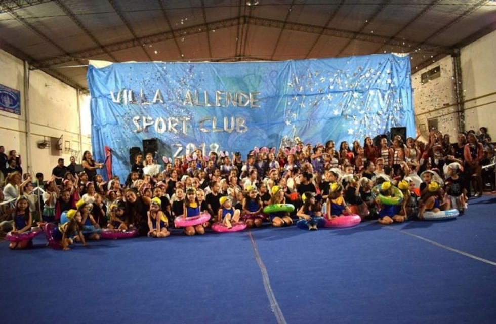 Villa Allende: Gran cierre de año de gimnasia rítmica en Sport Club
