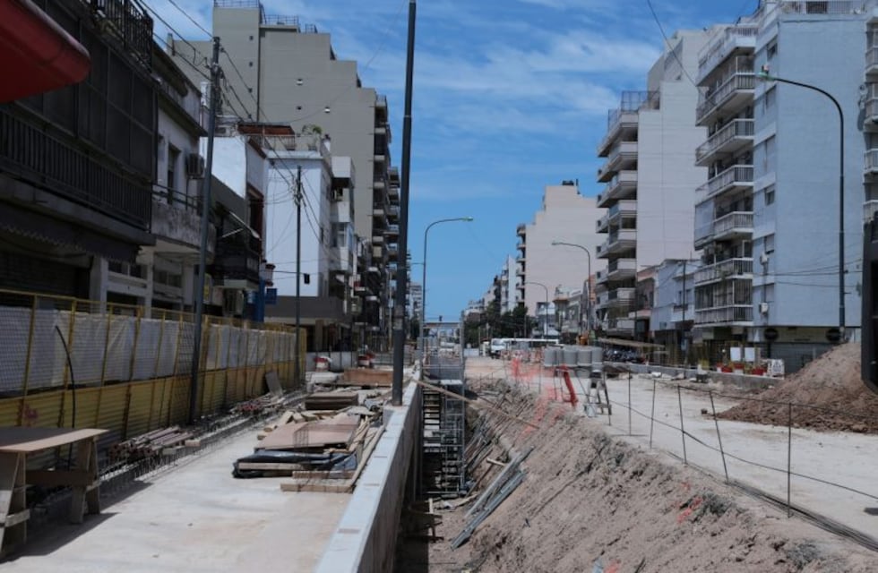 Así avanza la obra del paso bajo nivel de Villa del Parque