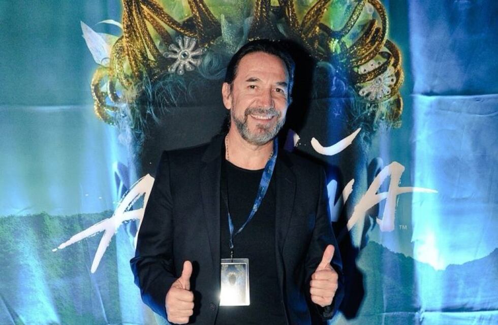 Como un rosarino más: Marco Antonio Solis fue al Autódromo a ver al Cirque du Soleil