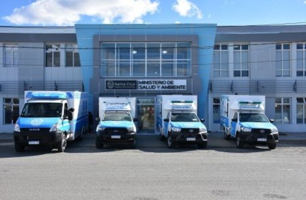 Nueva flota de vehículos para el sistema de salud de la provincia